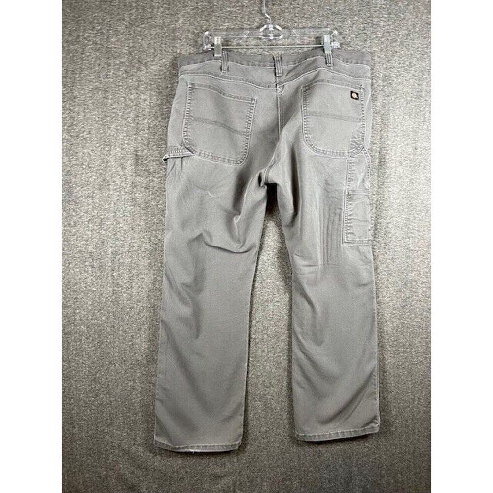 Dickies Flex Stonewashed Grey Lightweight Carpenter Pants Men's size 40 x 30 - Picture 3 of 11